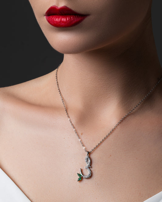 18K Gold “Mai” Name Necklace with Lab Diamonds