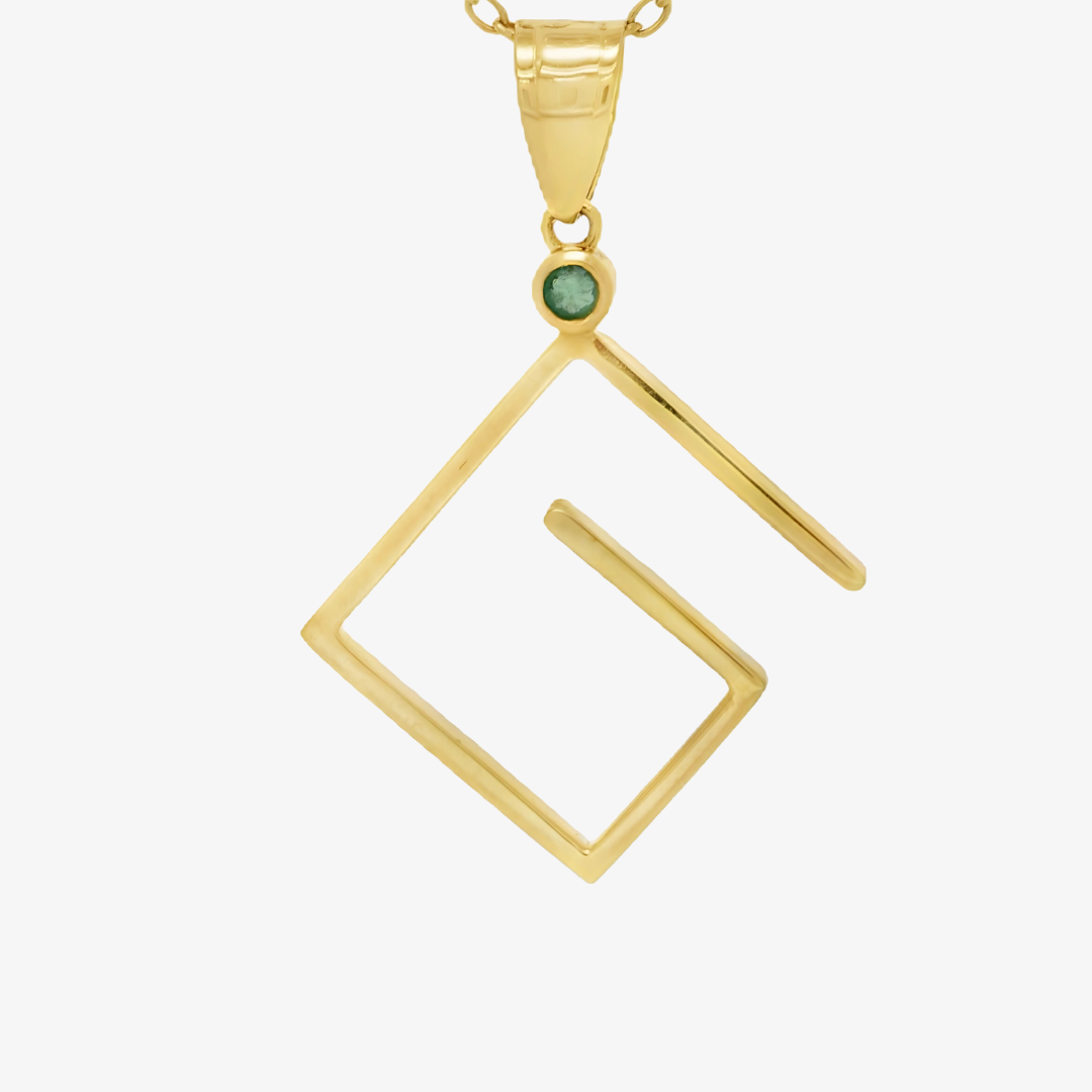 Golden Edge Necklace