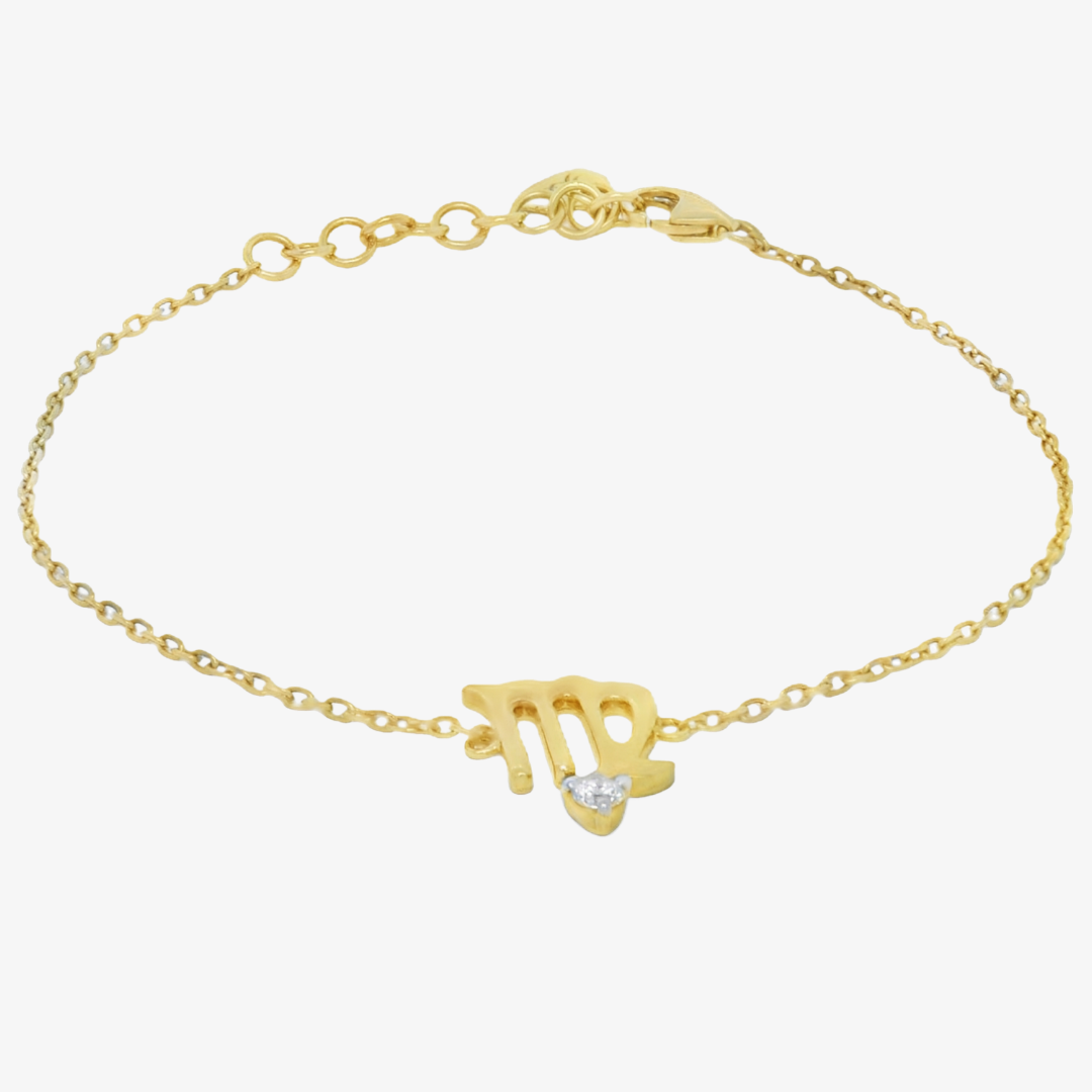 Virgo Symbol Bracelet