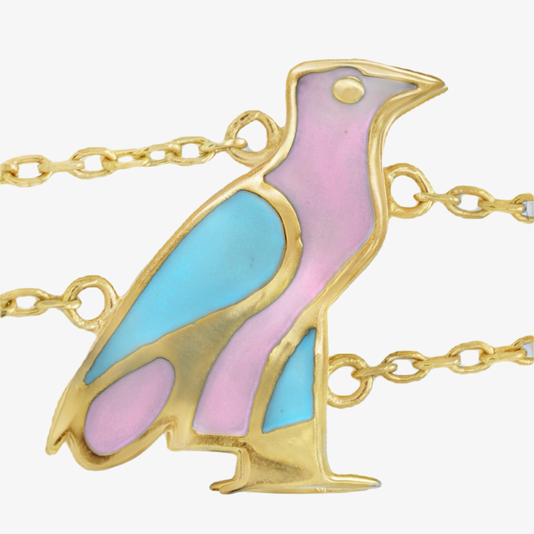 Hieroglyphic Letter "U" Colorful Bracelet