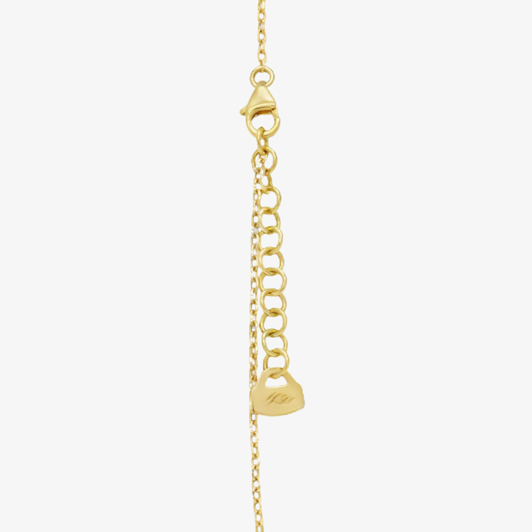 Gemini Emerald Necklace