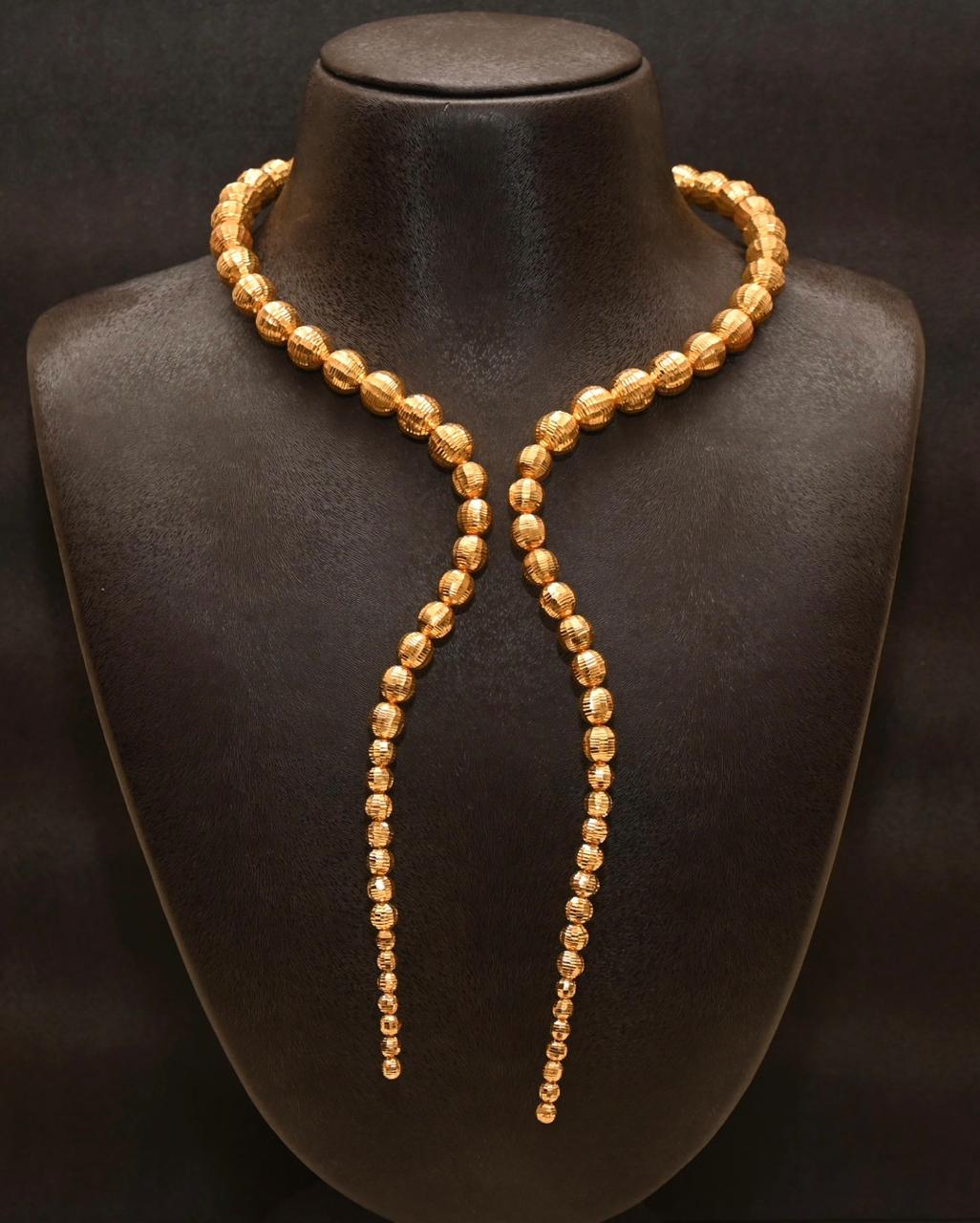 Golden Lariat Pearl Ball Set