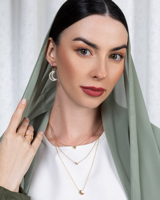 Lunar Harmony Layered Necklace