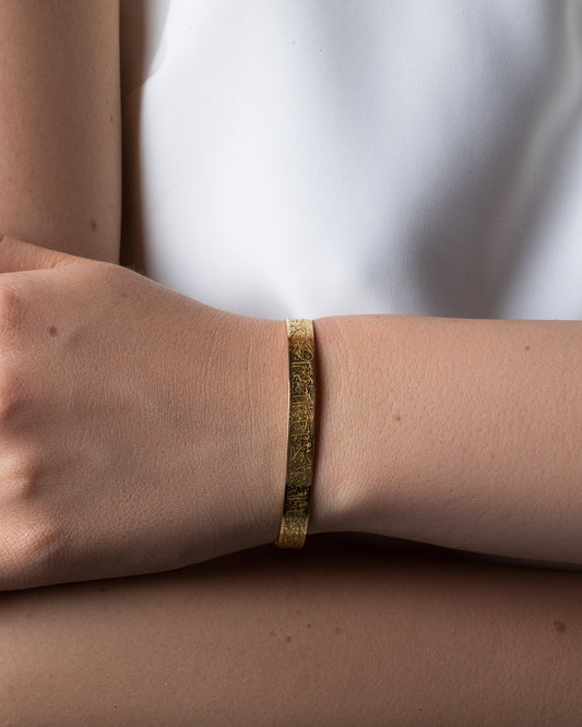 Regal Etch Cuff