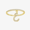 Gold Ayn Diamond Ring