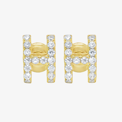 Golden Bloom Studs Earring