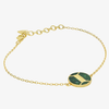 Gemini Emerald Bracelet