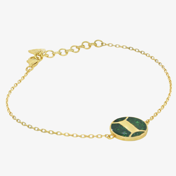 Gemini Emerald Bracelet