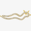 Gold Hieroglyphic 'F' Bracelet
