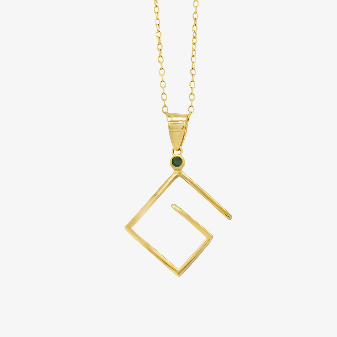 Golden Edge Necklace