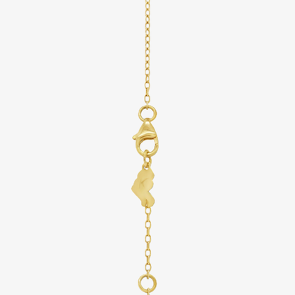 Hieroglyphic Letter "K" Necklace