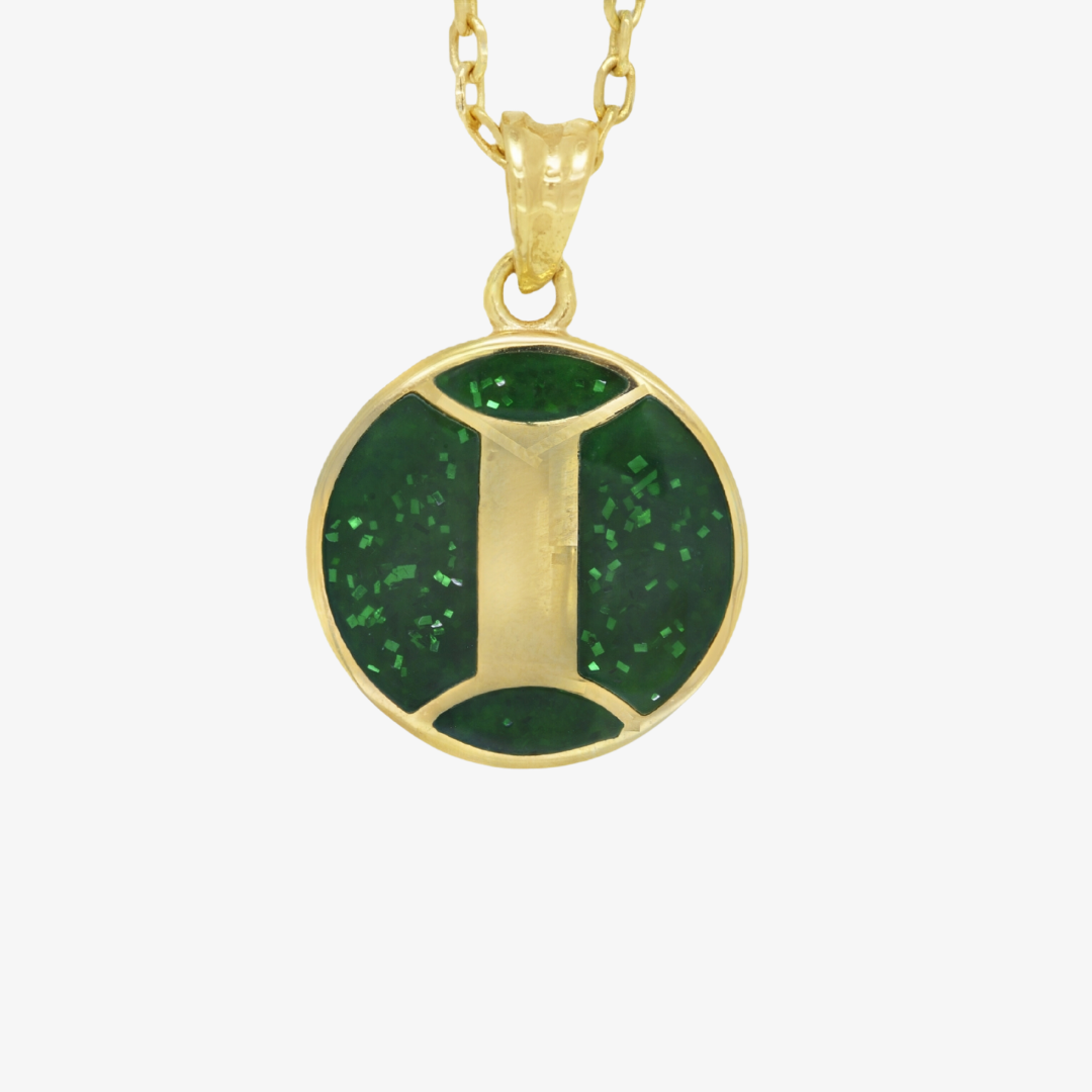 Gemini Emerald Necklace