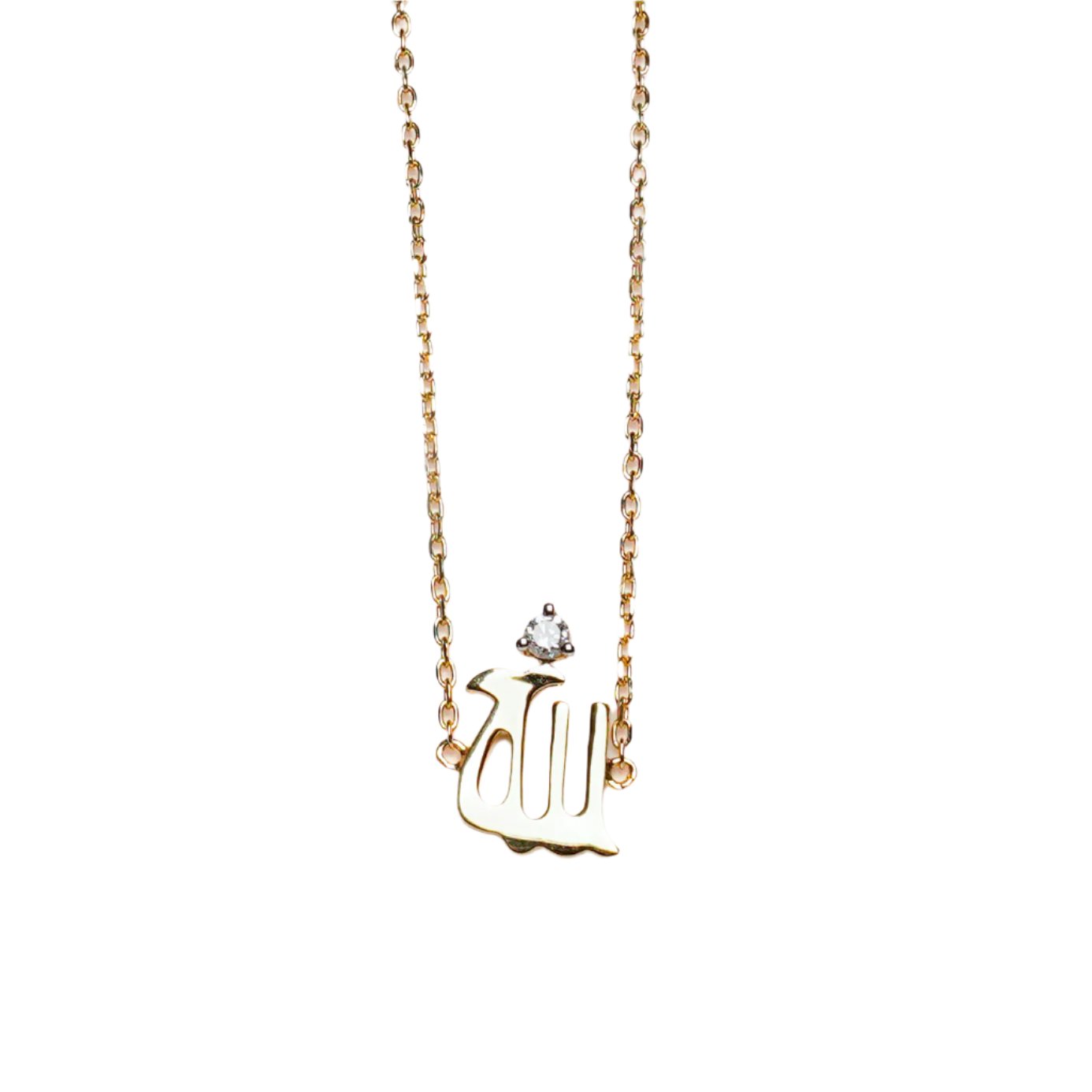 Jalalah Necklace with diamonda on top