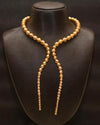 Golden Lariat Pearl Ball Set