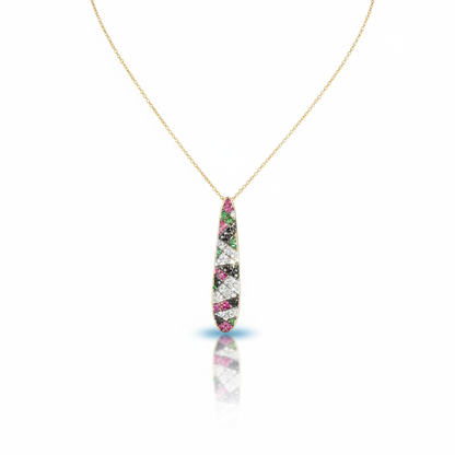Spirit of the Union" Diamond Necklace: UAE Pride in a Unique Design