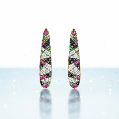 Spirit of the Union Diamond Earrings: A Dazzling Tribute to the UAE